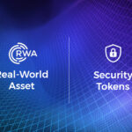 an image showing title describing Real world assets and Security Tokens